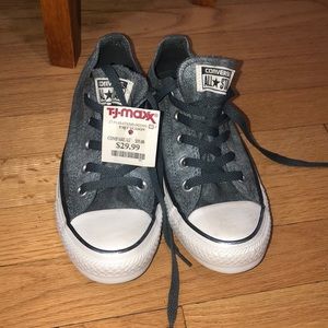 Converse sneakers with tag still on